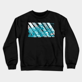 Trike fights the power! Crewneck Sweatshirt